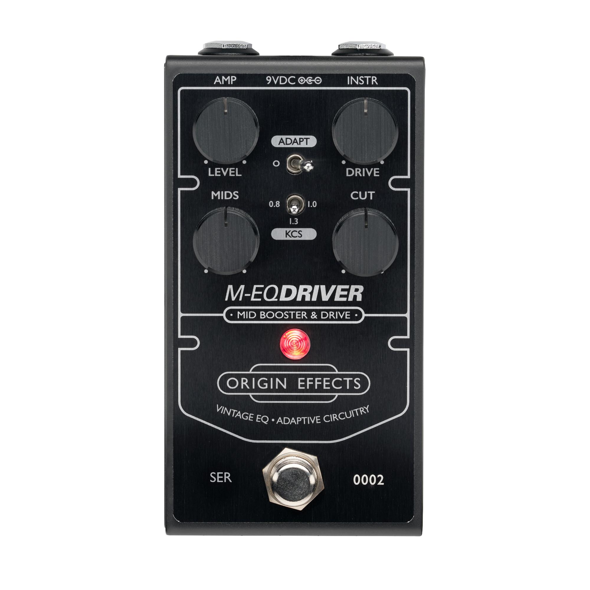 Origin Effects M-EQ Driver Effects Pedal - Black Edition